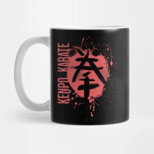 Kenpo Karate Chinese Characters Mug